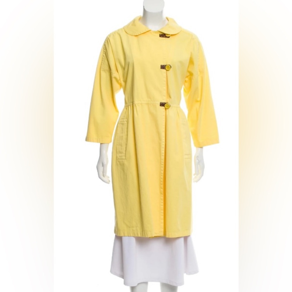 MARNI yellow coat size S/4 IT- 40